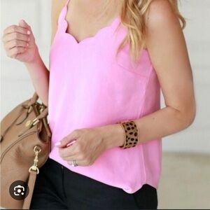 J crew pink tank top